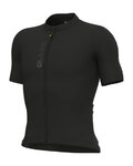 ALÉ Cyklistický dres s krátkým rukávem - PRAGMA COLOR BLOCK - černá