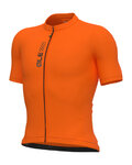 ALÉ Cyklistický dres s krátkým rukávem - PRAGMA COLOR BLOCK - oranžová