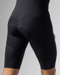 ALÉ Cyklistické kalhoty krátké s laclem - SPRINTER R-EV1 - černá