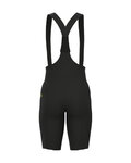 ALÉ Cyklistické kalhoty krátké s laclem - SPEEDFONDO LIGHT R-EV1 - černá
