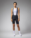 ALÉ Cyklistické kalhoty krátké s laclem - VOLTAGE R-EV1 - černá