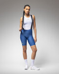 ALÉ Cyklistické kalhoty krátké s laclem - VOLTAGE R-EV1 - modrá