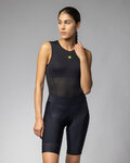 ALÉ Cyklistické triko bez rukávů - VELO ACTIVE INTIMO - černá