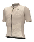 ALÉ Cyklistický dres s krátkým rukávem - KRAKATOA OFF ROAD-GRAVEL - ivory