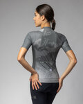 ALÉ Cyklistický dres s krátkým rukávem - KRAKATOA OFF ROAD - GRAVEL - šedá