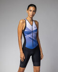 ALÉ Cyklistická kombinéza - HORIZON TRIATHLON - modrá/černá