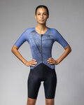 ALÉ Cyklistická kombinéza - BEYOND TRIATHLON - modrá/černá