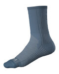 ALÉ Cyklistické ponožky klasické - COLOR BLOCK - modrá
