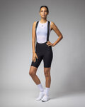 ALÉ Cyklistické kalhoty krátké s laclem - SPEEDFONDO LIGHT R-EV1 - černá