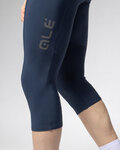 ALÉ Cyklistické kalhoty 3/4 s laclem - R-EV1 VOLTAGE - modrá