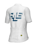 ALÉ Cyklistický dres s krátkým rukávem - SAUVAGE 2.0 PR-E - bílá