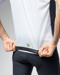 ALÉ Cyklistická vesta - GUSCIO LIGHT PACK 2.0 - bílá