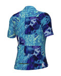 ALÉ Cyklistický dres s krátkým rukávem - PRAGMA LINFA - modrá