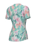 ALÉ Cyklistické triko s krátkým rukávem - INTIMO JARDIN 2.0 - světle zelená