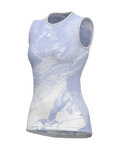 ALÉ Cyklistické triko bez rukávů - INTIMO FAN - světle modrá
