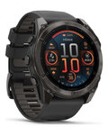 GARMIN chytré hodinky - FENIX 8 AMOLED SAPPHIRE 51 mm - černá