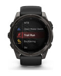 GARMIN chytré hodinky - FENIX 8 AMOLED SAPPHIRE 51 mm - černá