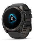GARMIN chytré hodinky - FENIX 8 AMOLED SAPPHIRE 51 mm - černá