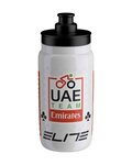 ELITE Cyklistická láhev na vodu - FLY 550 UAE TEAM EMIRATES 2024 - bílá/červená