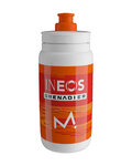 ELITE Cyklistická láhev na vodu - FLY INEOS GRENADIER 550 ML 2026 - bílá/oranžová