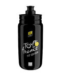 ELITE Cyklistická láhev na vodu - FLY TOUR DE FRANCE BLACK MAP 550 ML 2026 - černá