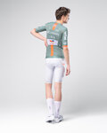 GOBIK Cyklistický dres s krátkým rukávem - ODYSSEY NETCOMPANY INEOS 26 - zelená/oranžová