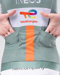 GOBIK Cyklistický dres s krátkým rukávem - ODYSSEY NETCOMPANY INEOS 26 - zelená/oranžová