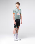 GOBIK Cyklistický dres s krátkým rukávem - ODYSSEY NETCOMPANY INEOS 26 - zelená/oranžová