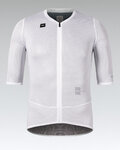 GOBIK Cyklistický dres s krátkým rukávem - CARRERA 3.0 - bílá