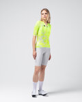 GOBIK Cyklistický dres s krátkým rukávem - CARRERA 3.0 - žlutá