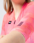 GOBIK Cyklistický dres s krátkým rukávem - CARRERA 3.0 - růžová