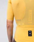 GOBIK Cyklistický dres s krátkým rukávem - PHANTOM - žlutá