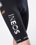 GOBIK Cyklistické kalhoty krátké s laclem - LANCER NETCOMPANY INEOS 26 - černá