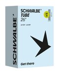 SCHWALBE duše - AV13 (40/62-559) 26x1.60–2.45 AV 40mm - černá