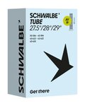 SCHWALBE duše - AV19 (40/62-584/635) 27.5/29x1.60–2.45 AV 40mm - černá