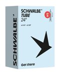SCHWALBE duše - SV10 (40/62-507) 24x1.60–2.45 SV 40mm - černá