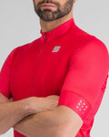 SPORTFUL Cyklistický dres s krátkým rukávem - SRK - červená