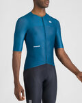 SPORTFUL Cyklistický dres s krátkým rukávem - LIGHT - modrá