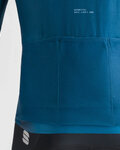 SPORTFUL Cyklistický dres s krátkým rukávem - LIGHT - modrá