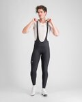 SPORTFUL Cyklistické kalhoty dlouhé s laclem - PULSE BIBTIGHT - černá