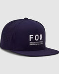 FOX Cyklistická čepice - NON STOP TECH SNAPBACK - modrá