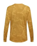 FOX Cyklistický dres s dlouhým rukávem letní - RENGER TRUDRI LS - žlutá