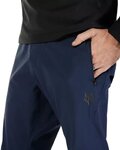 FOX Cyklistické kalhoty dlouhé bez laclu - RANGER PANT - modrá