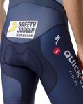 CASTELLI Cyklistické kalhoty krátké s laclem - COMPETIZIONE 2 TEAM SOUDAL QUICK-STEP 2026 - modrá