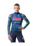 CASTELLI Cyklistický dres s dlouhým rukávem letní - MID WEIGHT 2 LS TEAM SOUDAL QUICK-STEP 2026 - modrá