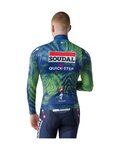 CASTELLI Cyklistický dres s dlouhým rukávem letní - MID WEIGHT 2 LS TEAM SOUDAL QUICK-STEP 2026 - modrá