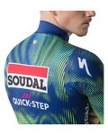 CASTELLI Cyklistický dres s dlouhým rukávem letní - MID WEIGHT 2 LS TEAM SOUDAL QUICK-STEP 2026 - modrá