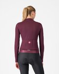 CASTELLI Cyklistický dres s dlouhým rukávem zimní - ESPRESSO THERMAL W LS - červená