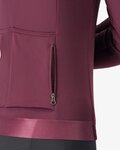 CASTELLI Cyklistický dres s dlouhým rukávem zimní - ESPRESSO THERMAL W LS - červená
