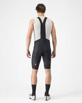 CASTELLI Cyklistické kalhoty krátké s laclem - A/C - černá